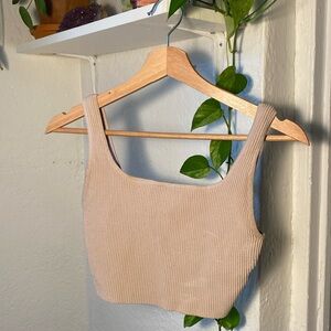 Aritzia Babaton Sculpt Knit, Cropped (Small)